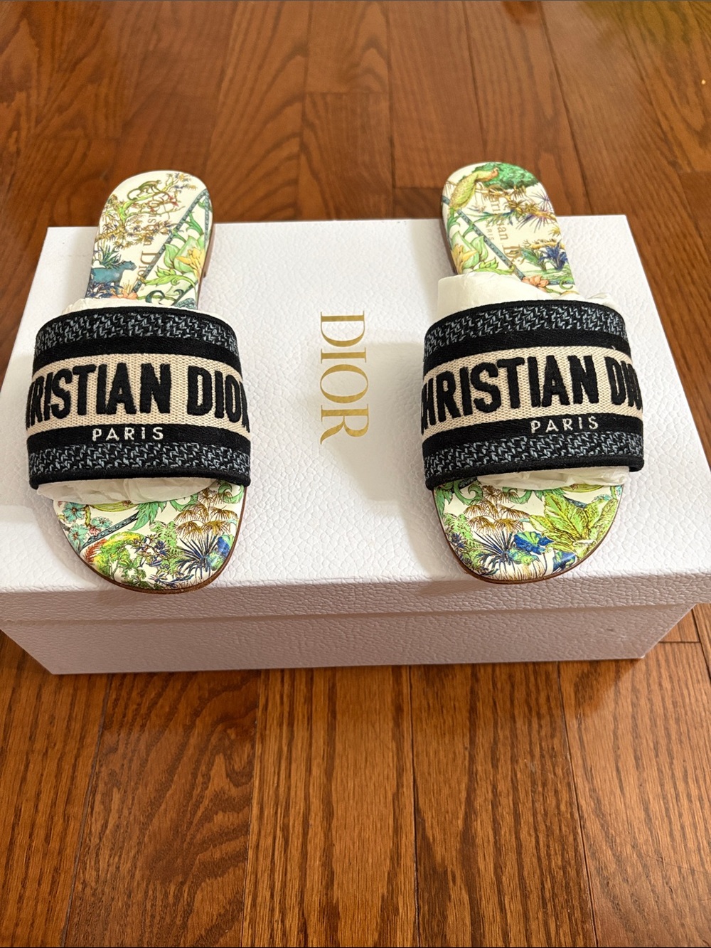 Dior Dway slides size 36